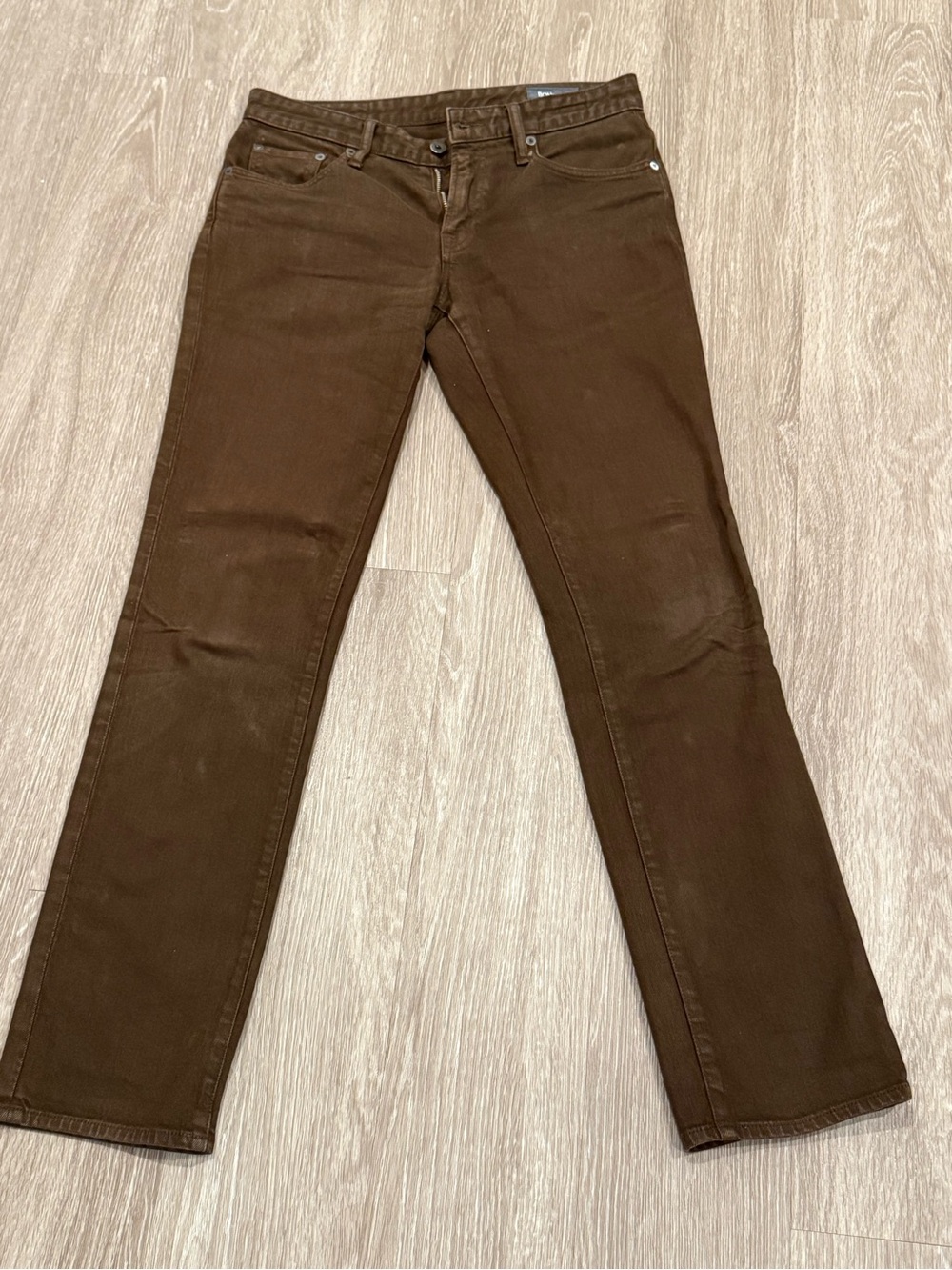 Bonobos Brown Slim Straight Jeans